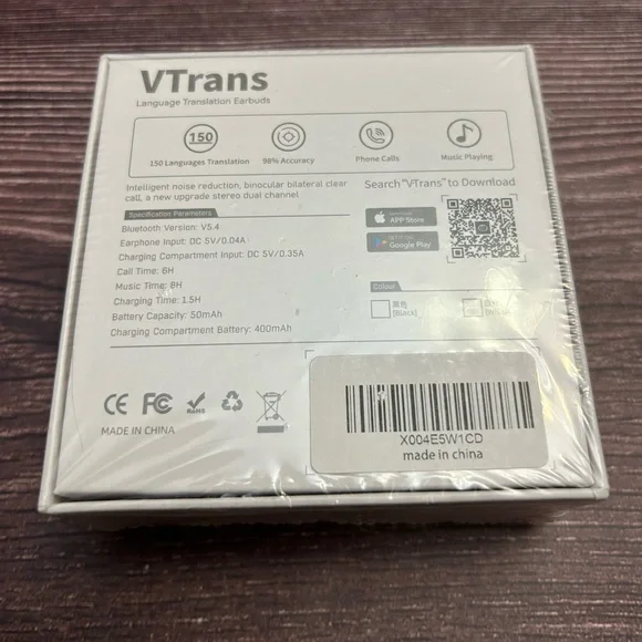 Language Translation Earbuds NWOT - Picture 3 of 3